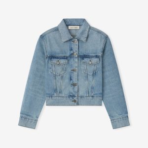 Veste en jean pour femme