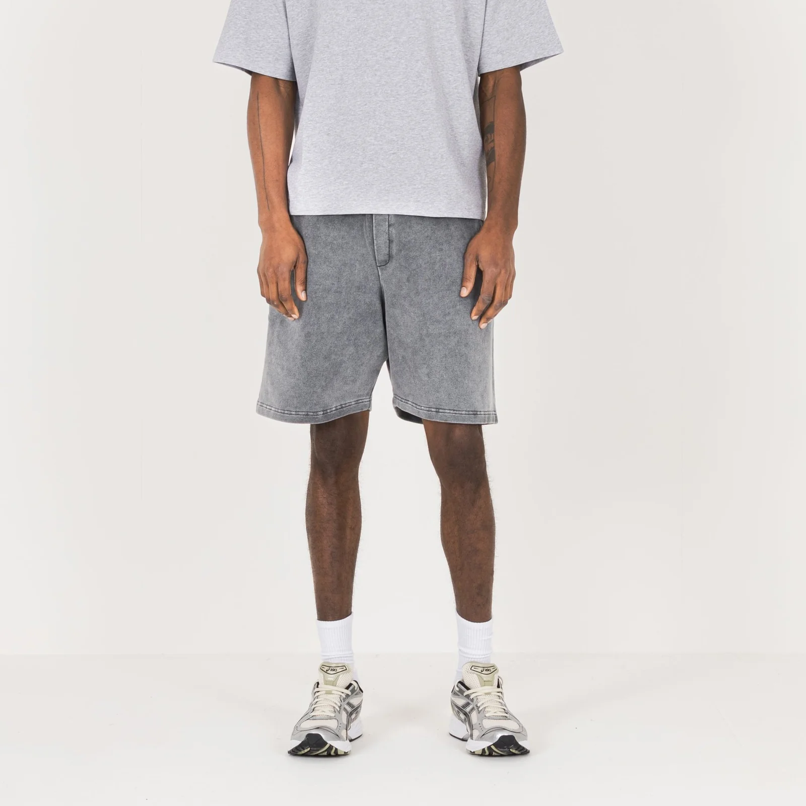 Short homme - Gris vintage – Image 2